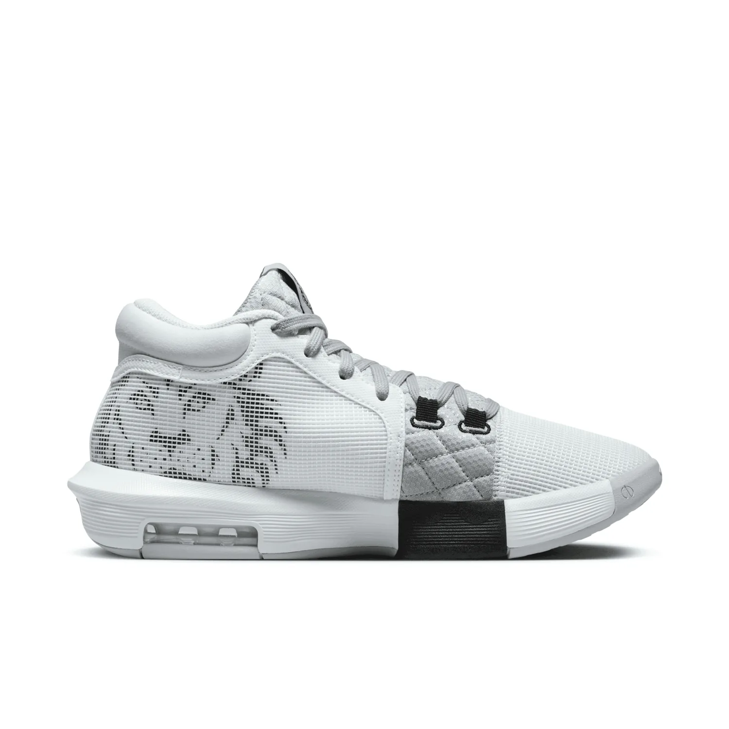 Nike LeBron Witness 8 White Black image 3