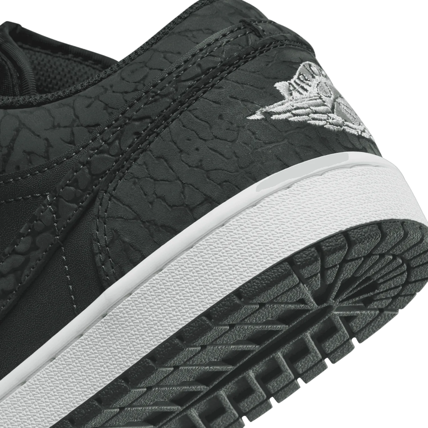 Air Jordan 1 Low SE Black Elephant image 7