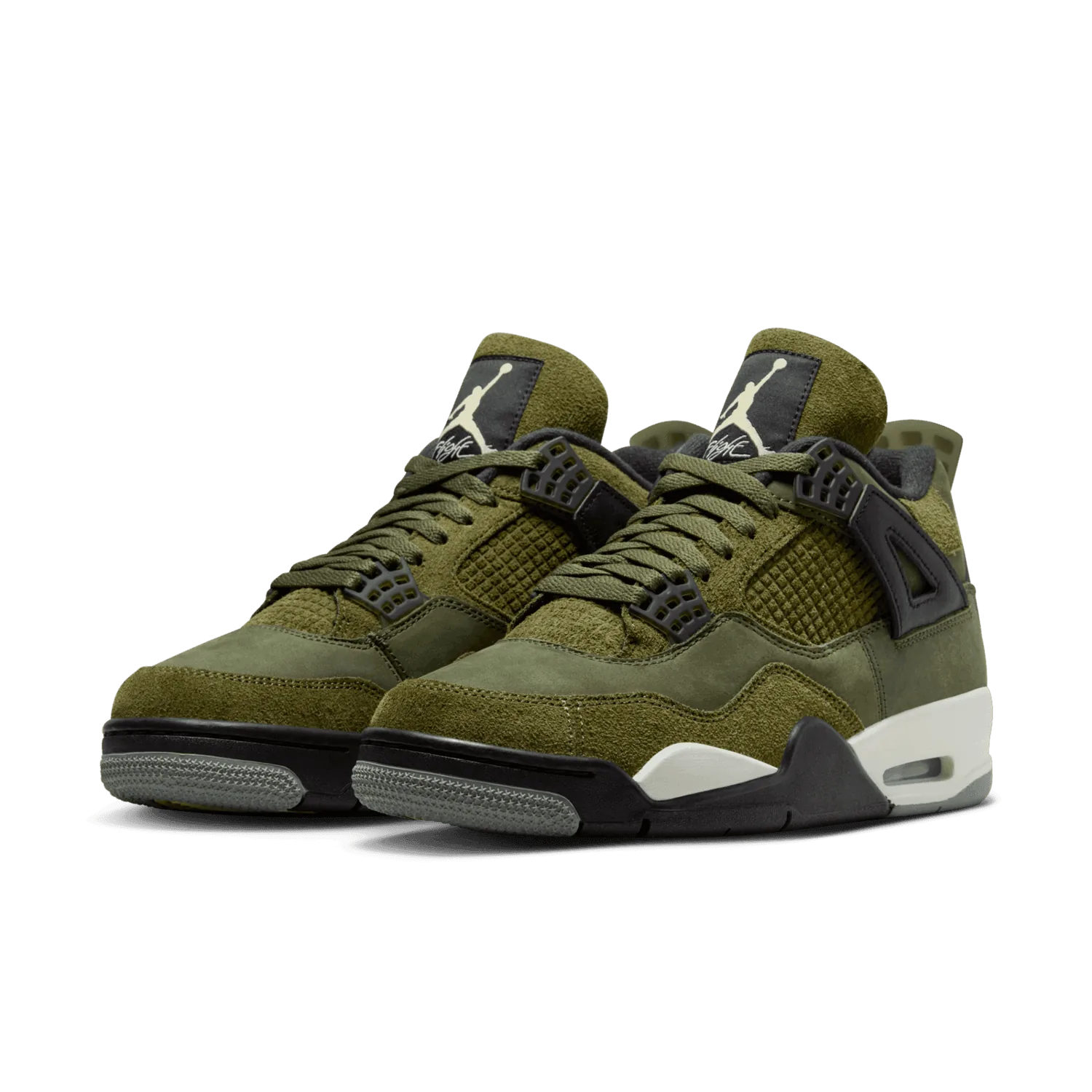 Air Jordan 4 Retro SE Craft Olive image 4