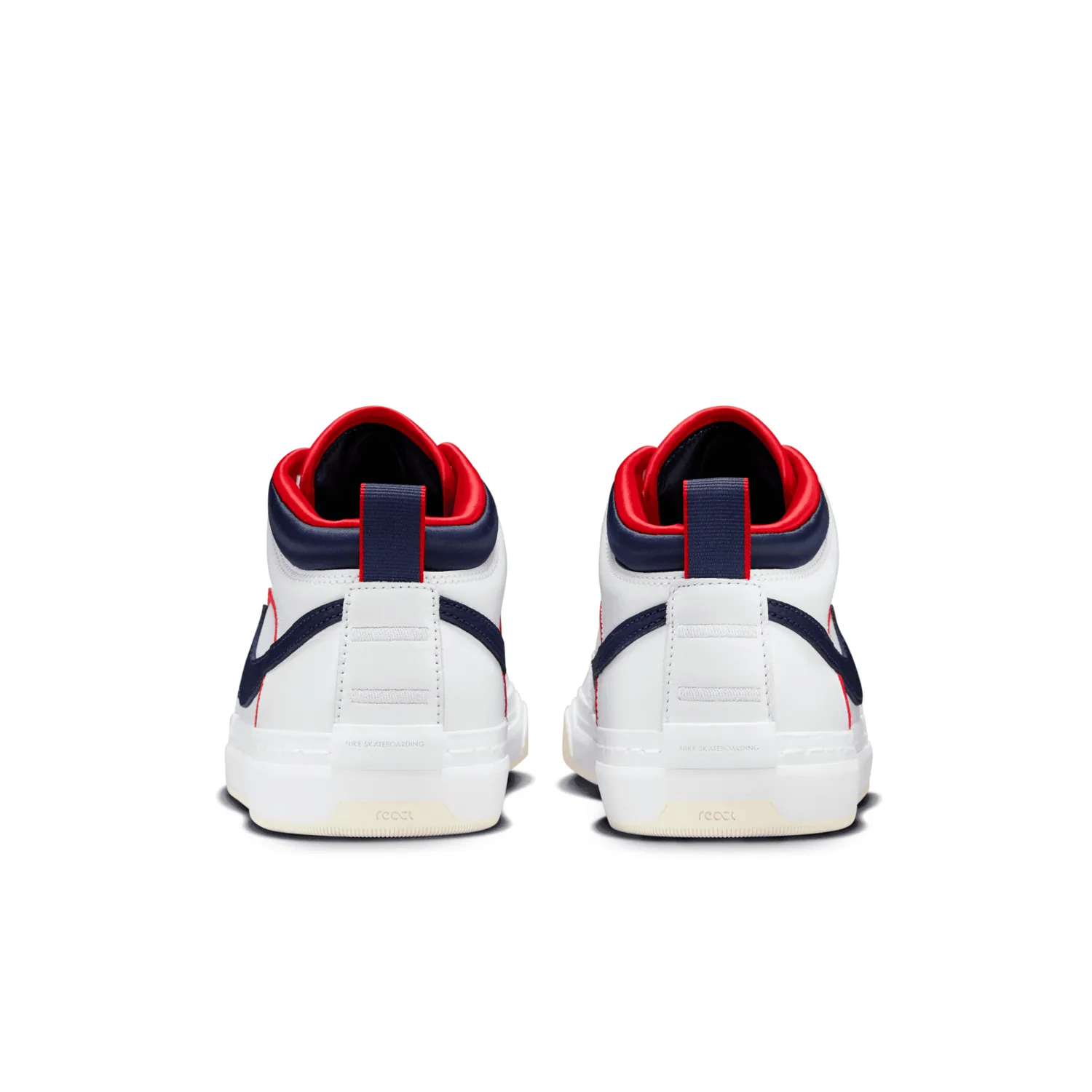Nike SB React Leo White Midnight Navy image 6