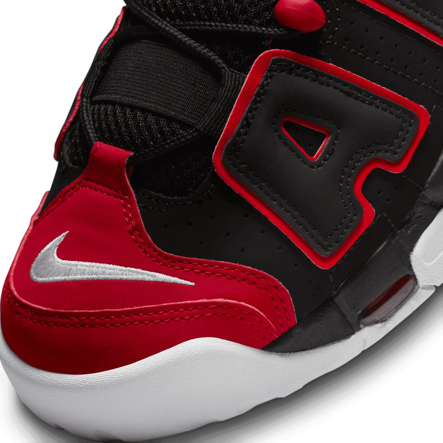 Nike Air More Uptempo Red Toe image 6