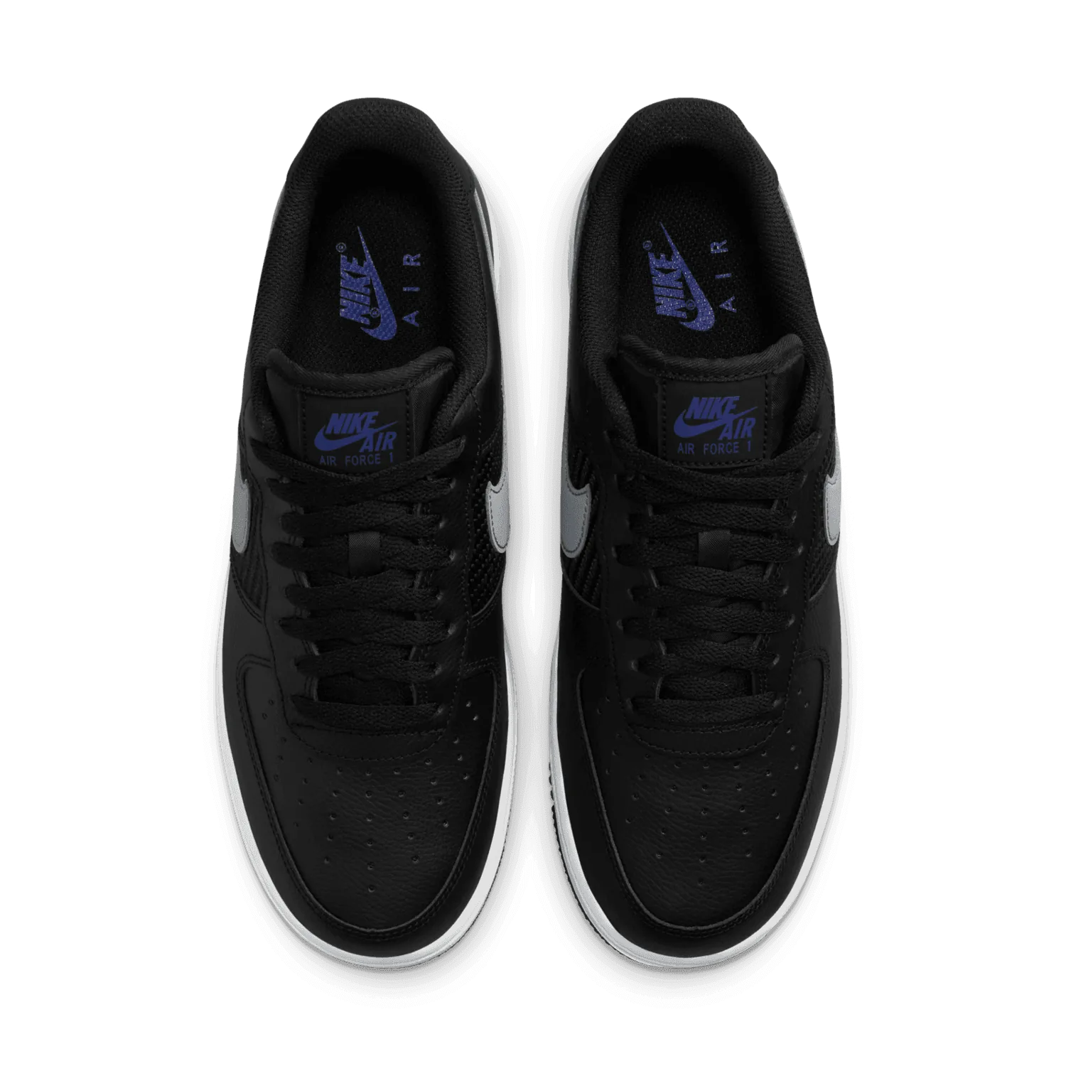 Nike Air Force 1 Low Black Flat Pewter Midnight Navy image 4
