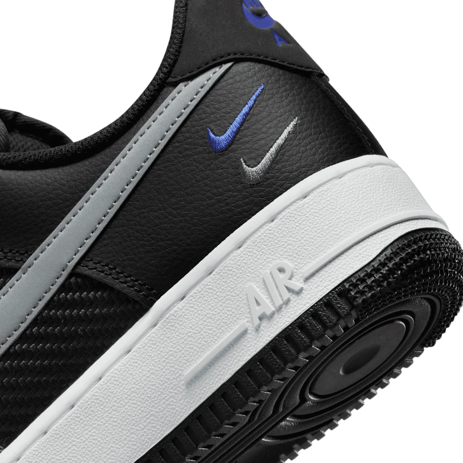Nike Air Force 1 Low Black Flat Pewter Midnight Navy image 8