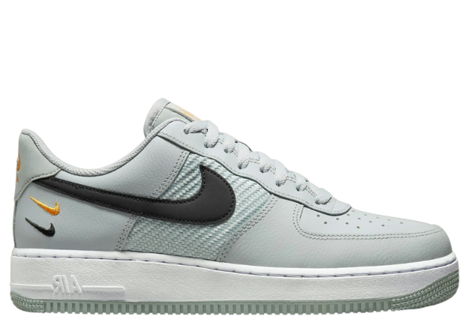Nike Air Force 1 Low Wolf Grey Black University Gold
