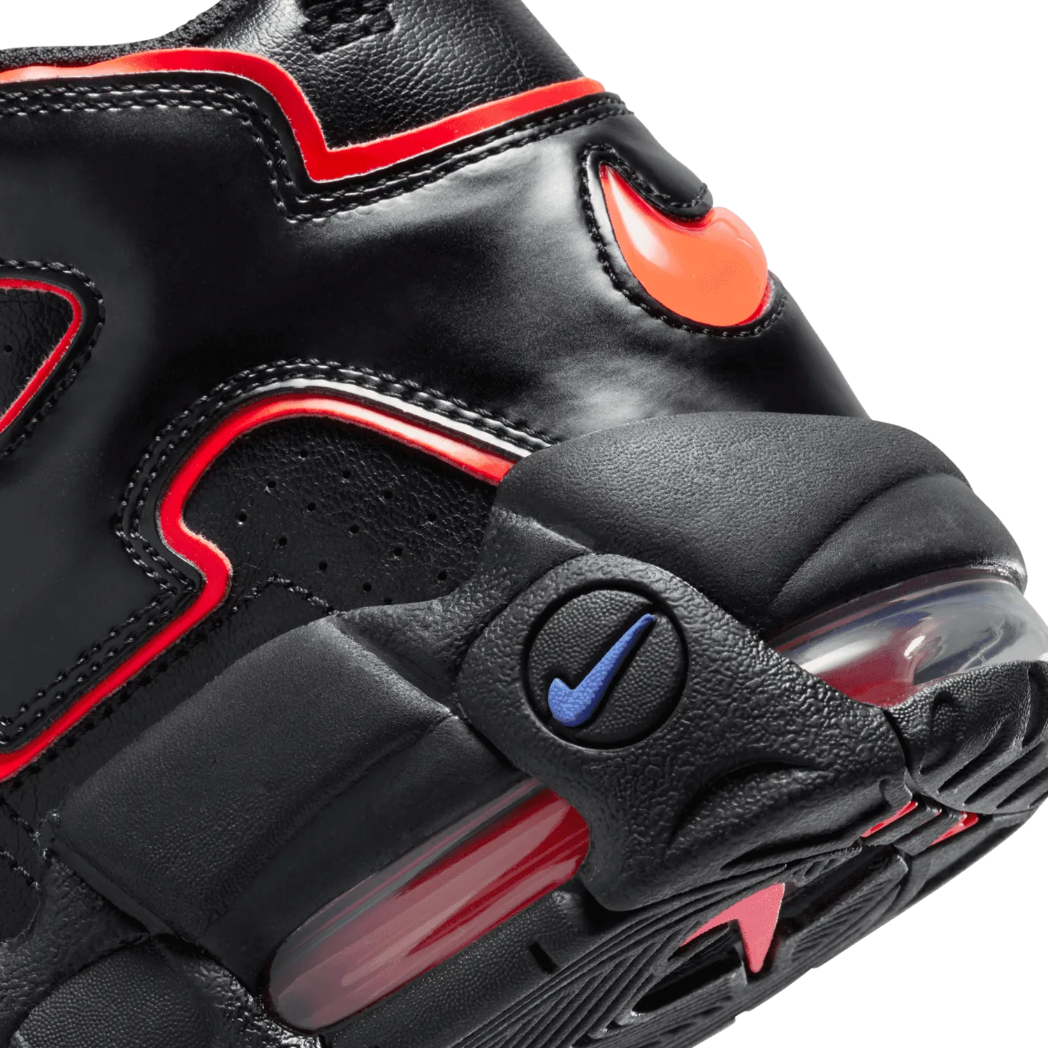 Nike Air More Uptempo Black Multi image 7