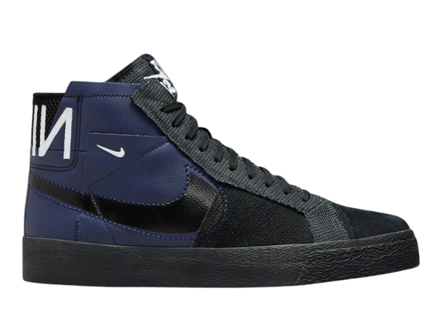 Nike SB Zoom Blazer Mid Premium Midnight Navy Black
