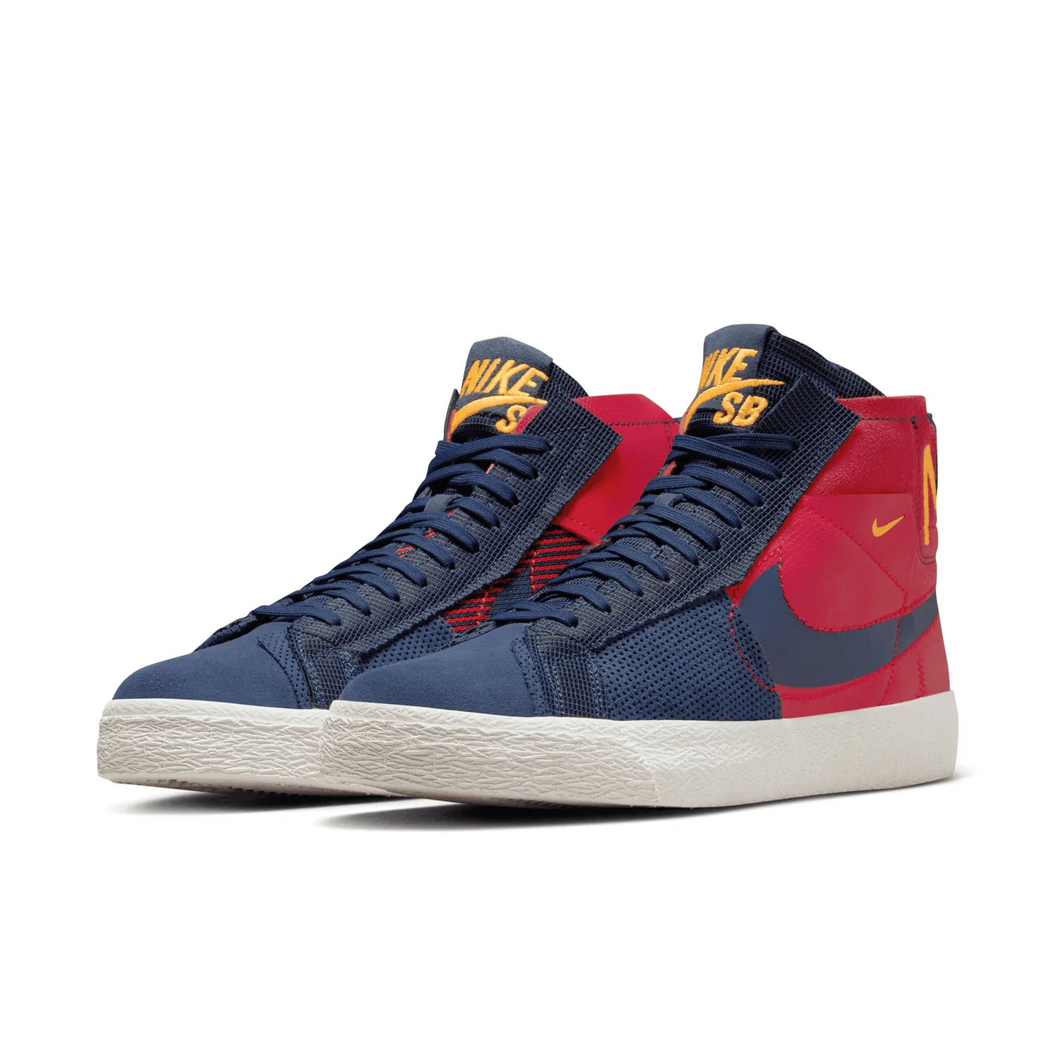 Nike SB Zoom Blazer Mid Premium University Red Midnight Navy image 5