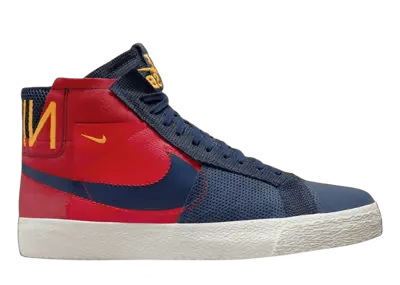 Nike SB Zoom Blazer Mid Premium University Red Midnight Navy