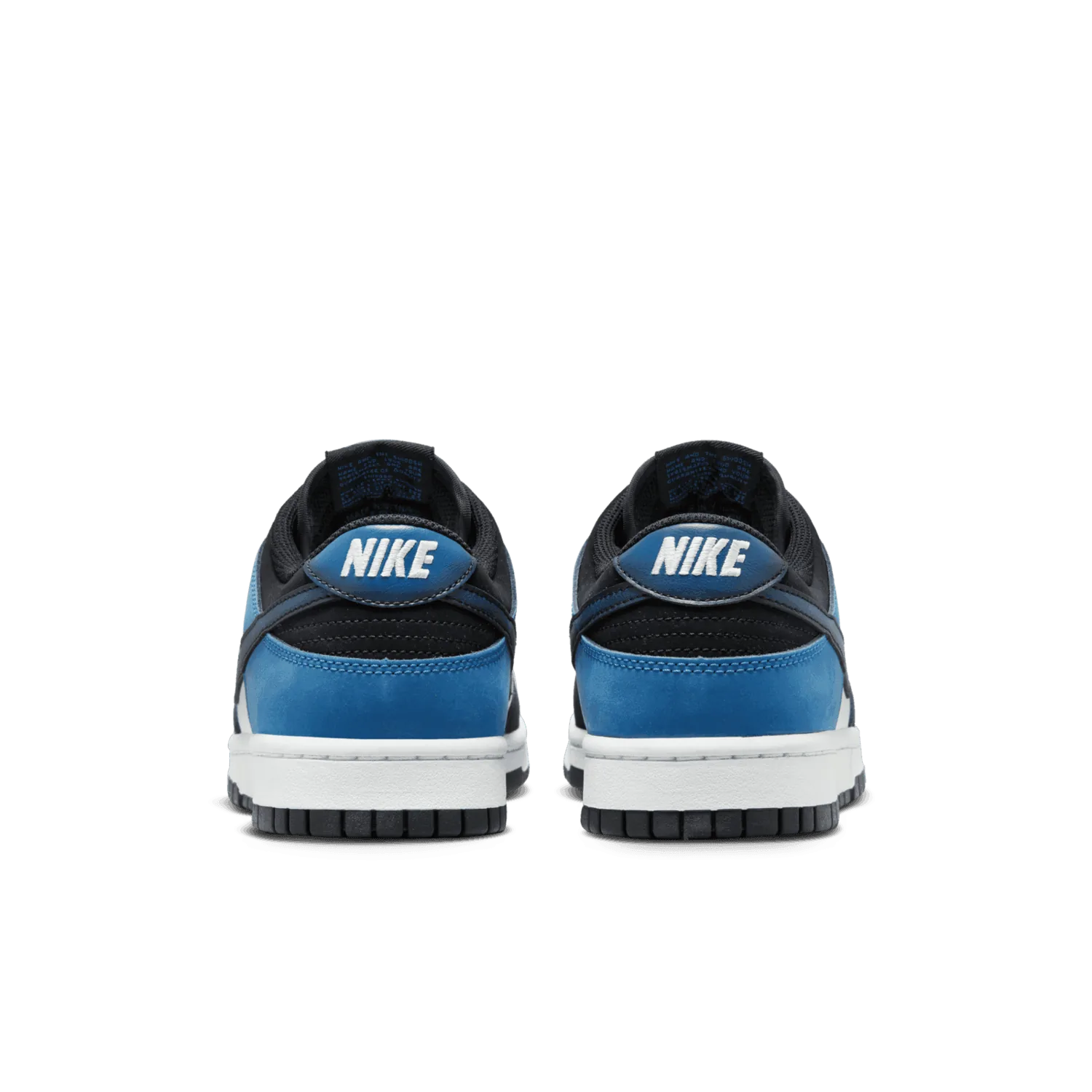 Nike Dunk Low Black Industrial Blue image 6