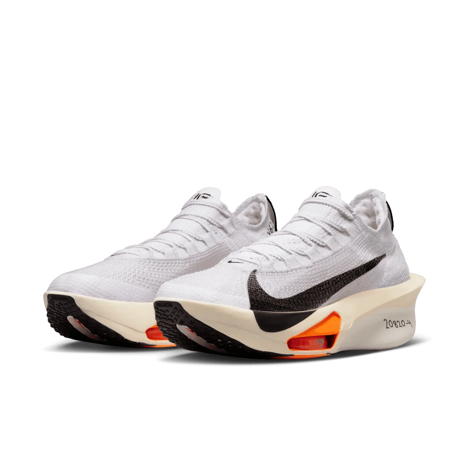 Nike Alphafly NEXT% 3 Proto White Black Orange image 3