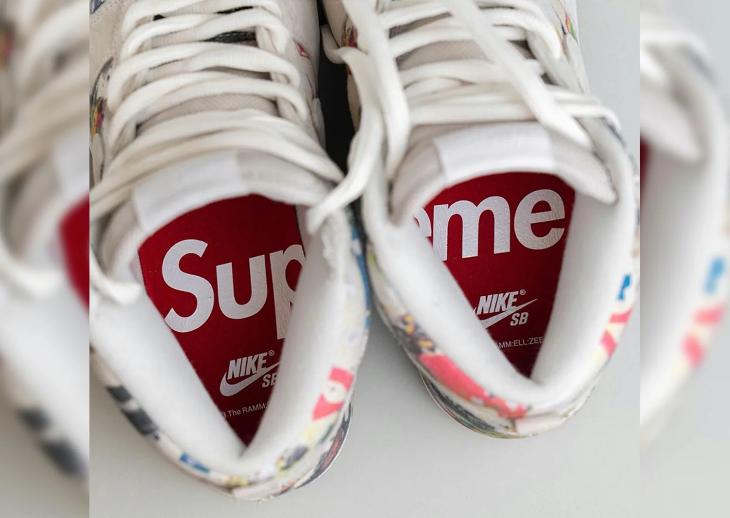 Nike SB Dunk High Supreme Rammellzee image 6