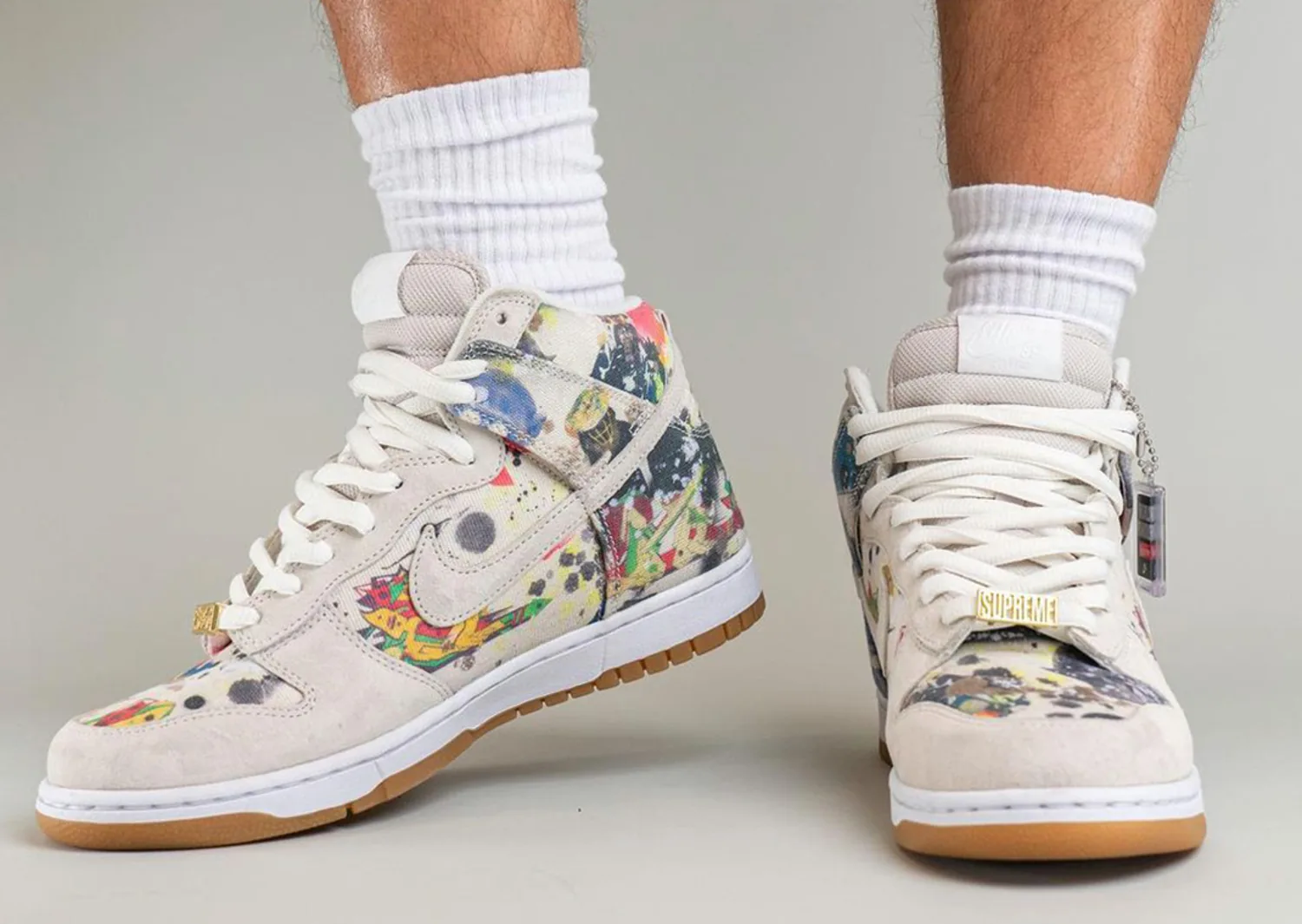 Nike SB Dunk High Supreme Rammellzee image 8