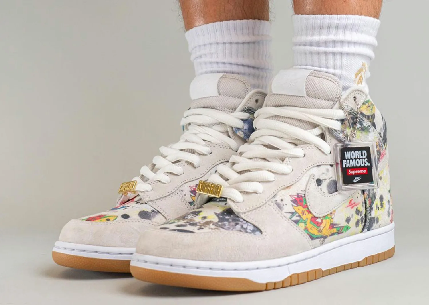 Nike SB Dunk High Supreme Rammellzee image 9