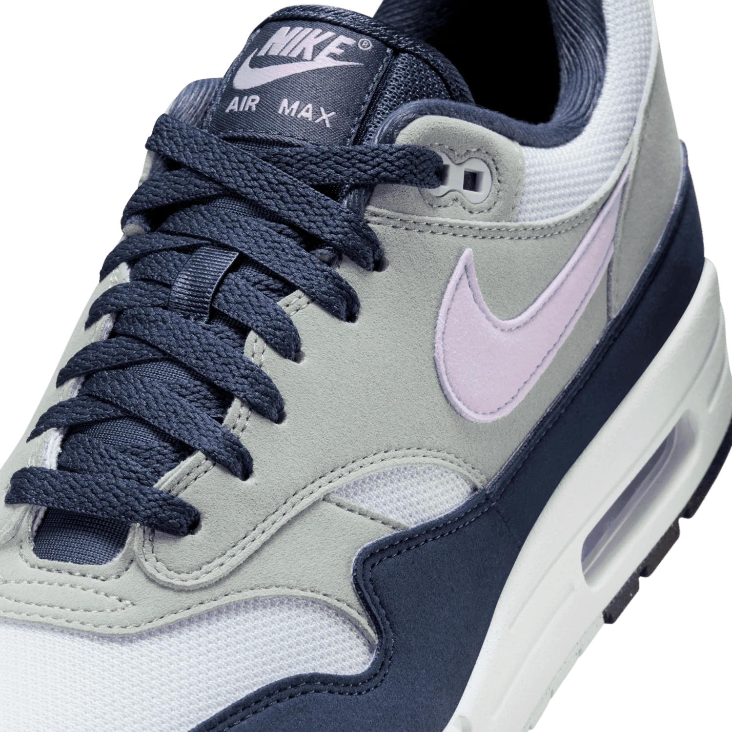 Nike Air Max 1 Football Grey Lilac Bloom image 6