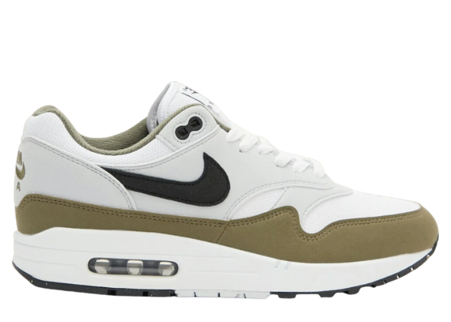 Nike Air Max 1 White Medium Olive