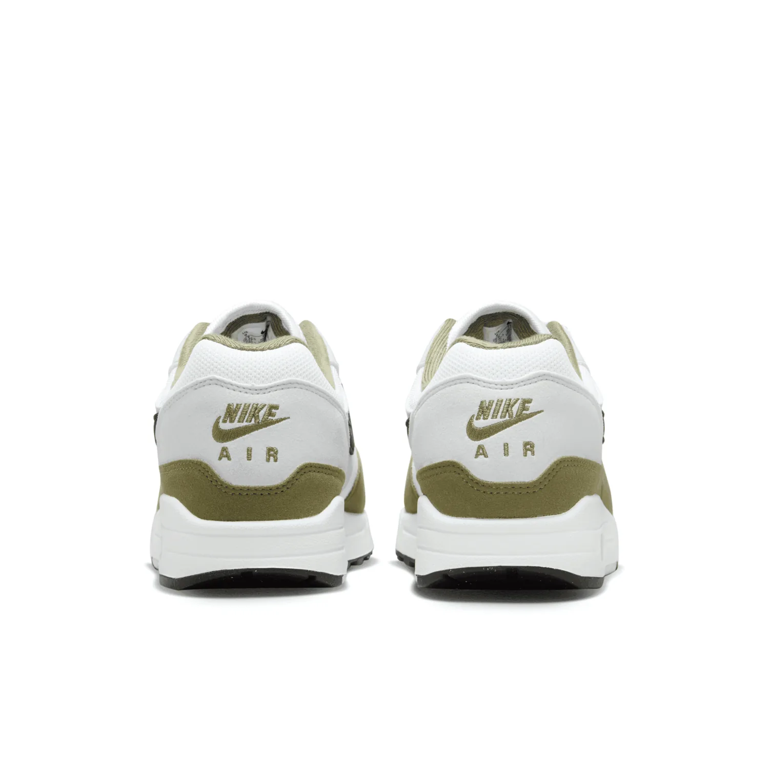 Nike Air Max 1 White Medium Olive image 6