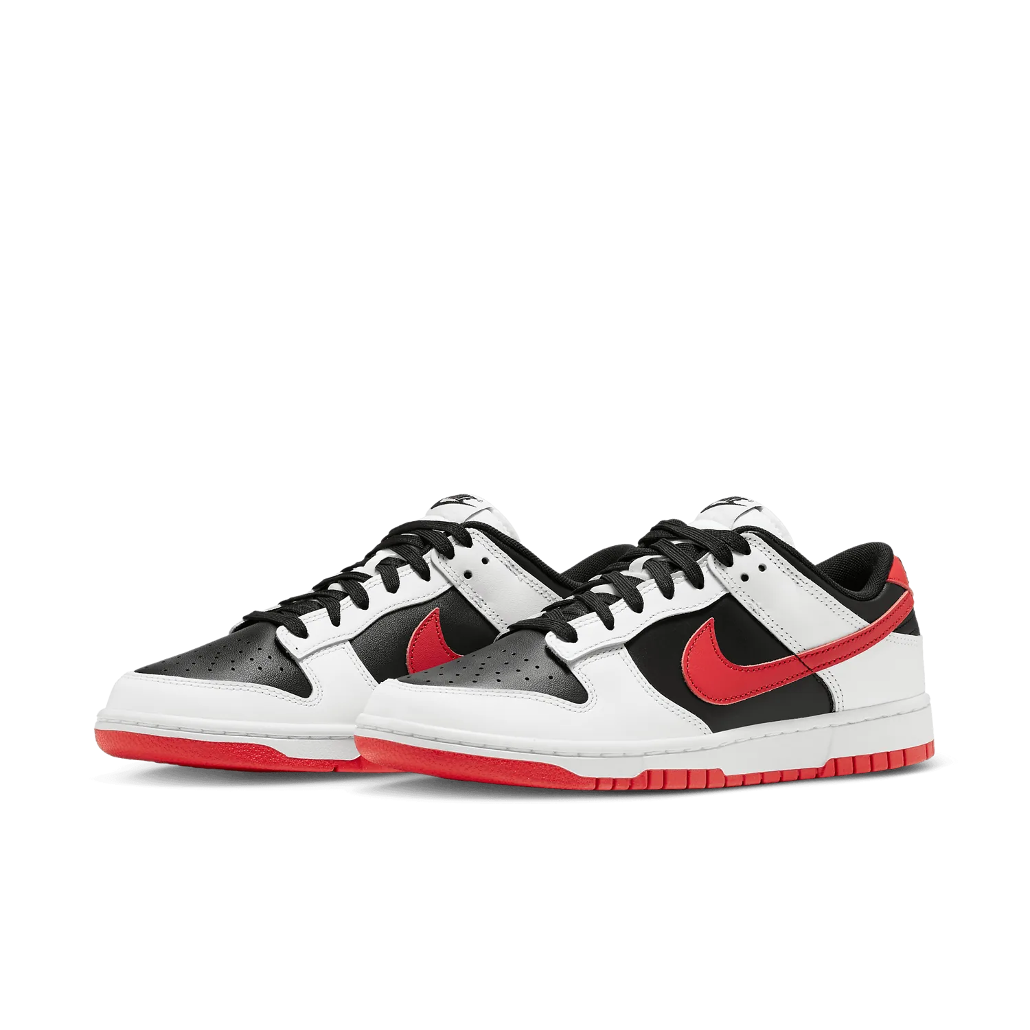 Nike Dunk Low Reverse White Black Red image 4