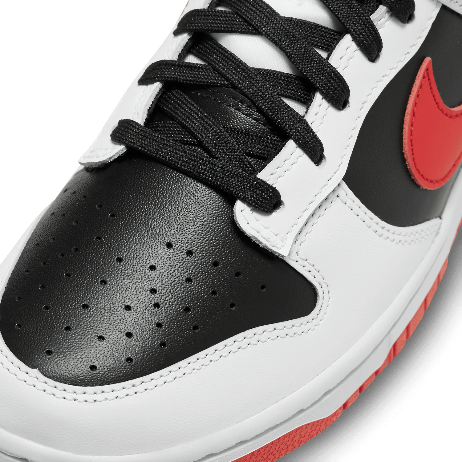 Nike Dunk Low Reverse White Black Red image 6
