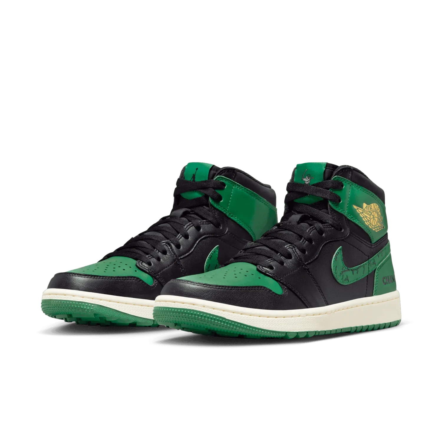 Air Jordan 1 High Eastside Golf 1961 Black Malachite image 8