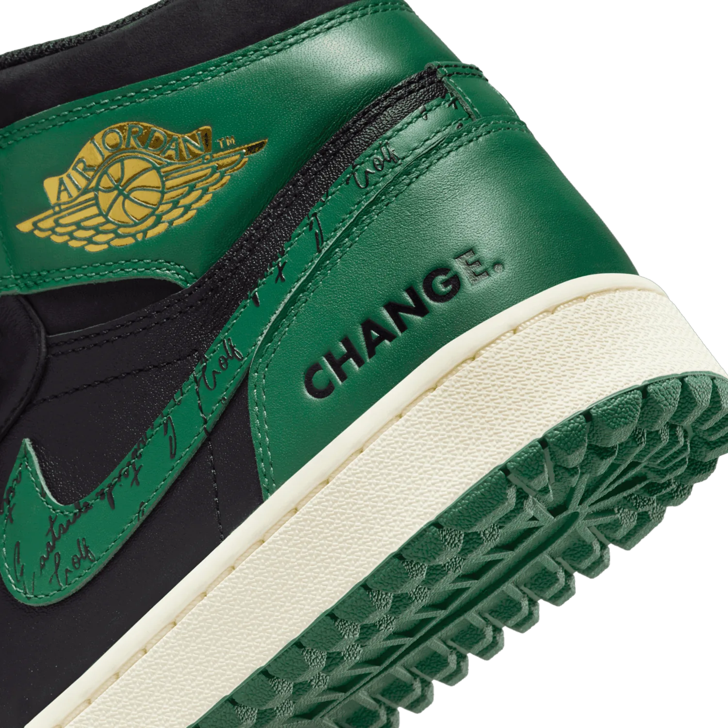 Air Jordan 1 High Eastside Golf 1961 Black Malachite image 11