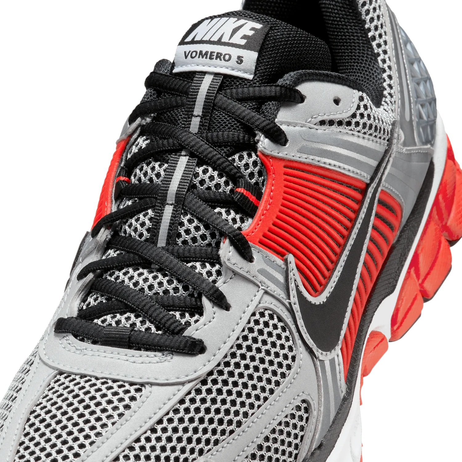 Nike Zoom Vomero 5 Bright Crimson Metallic Silver image 6