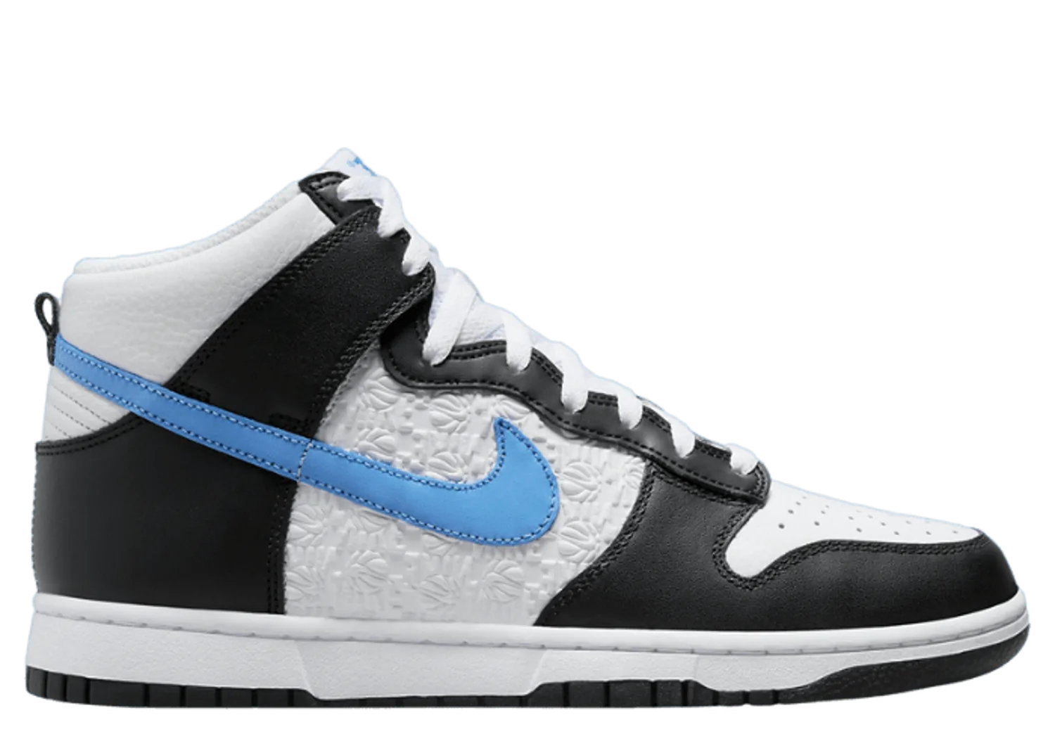 Nike Dunk High EMB Black University Blue White