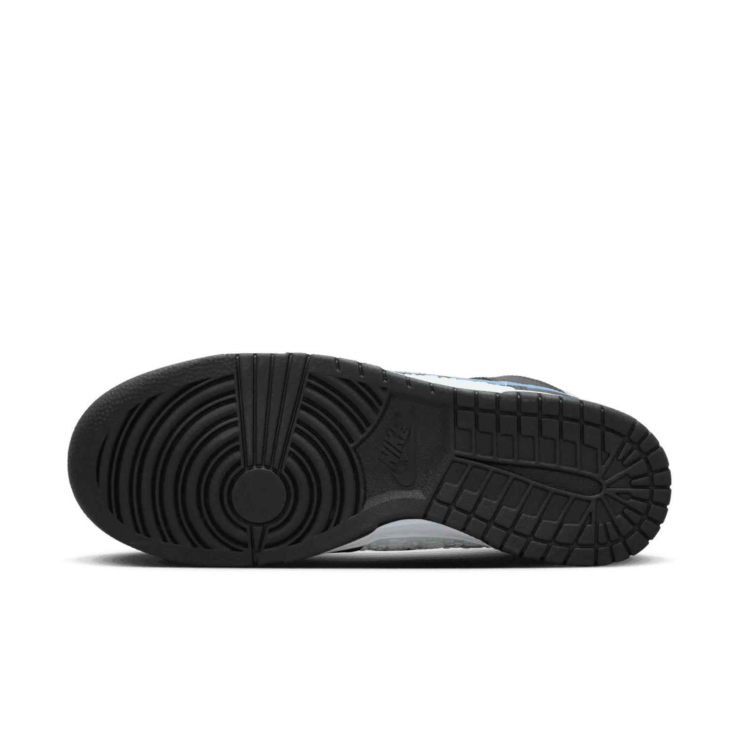 Nike Dunk High EMB Black University Blue White image 2