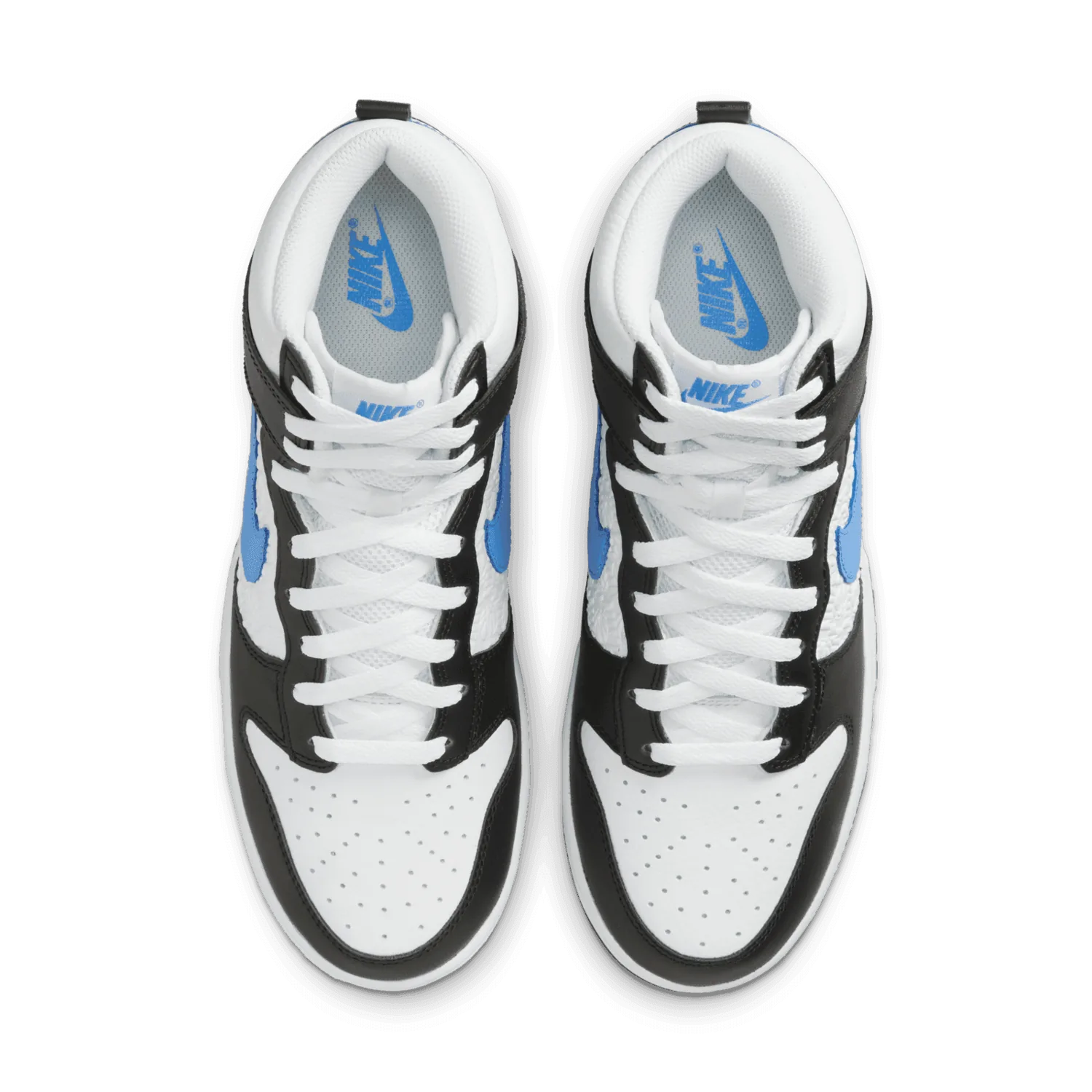 Nike Dunk High EMB Black University Blue White image 3
