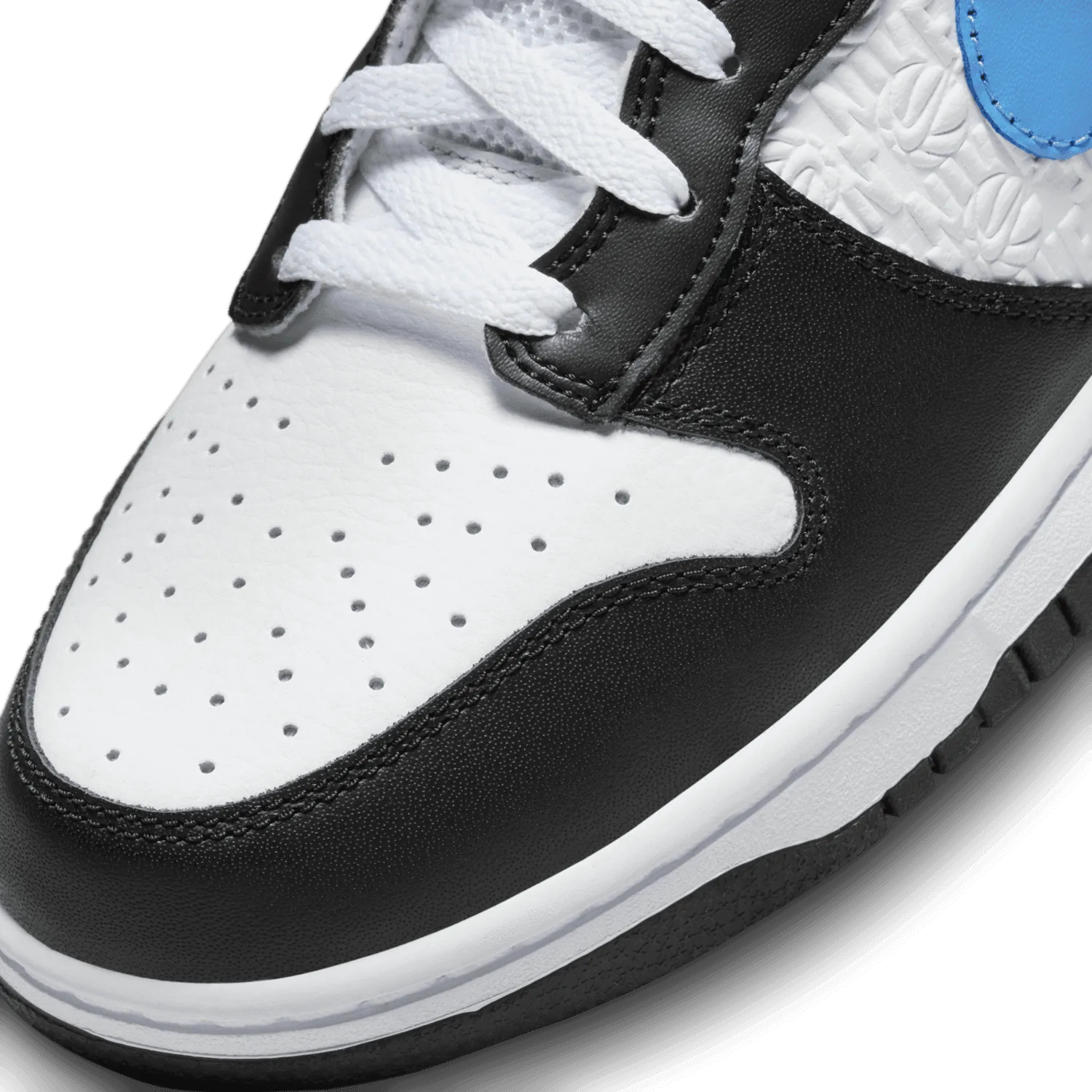 Nike Dunk High EMB Black University Blue White image 6