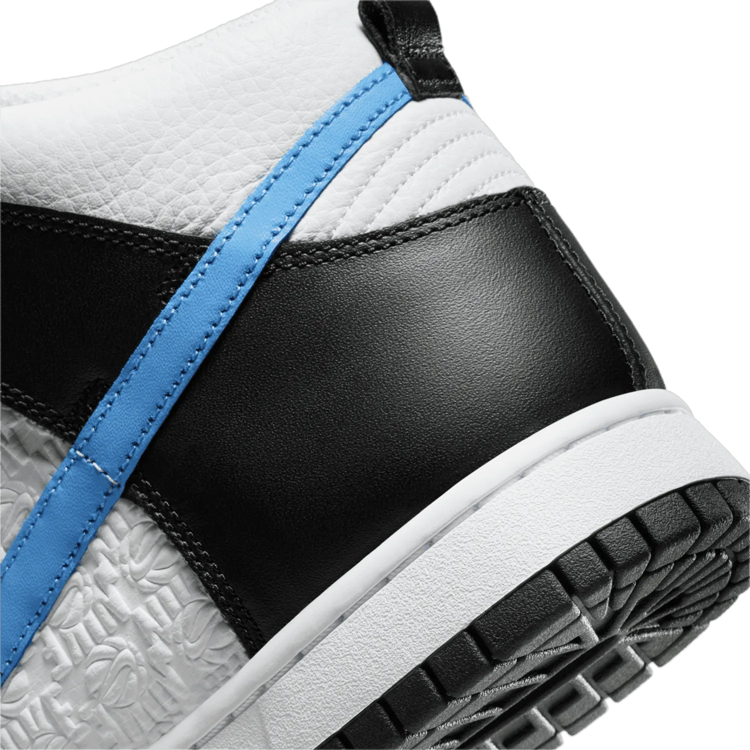 Nike Dunk High EMB Black University Blue White image 7