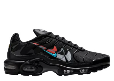 Nike Air Max Plus Quadruple Swoosh Black
