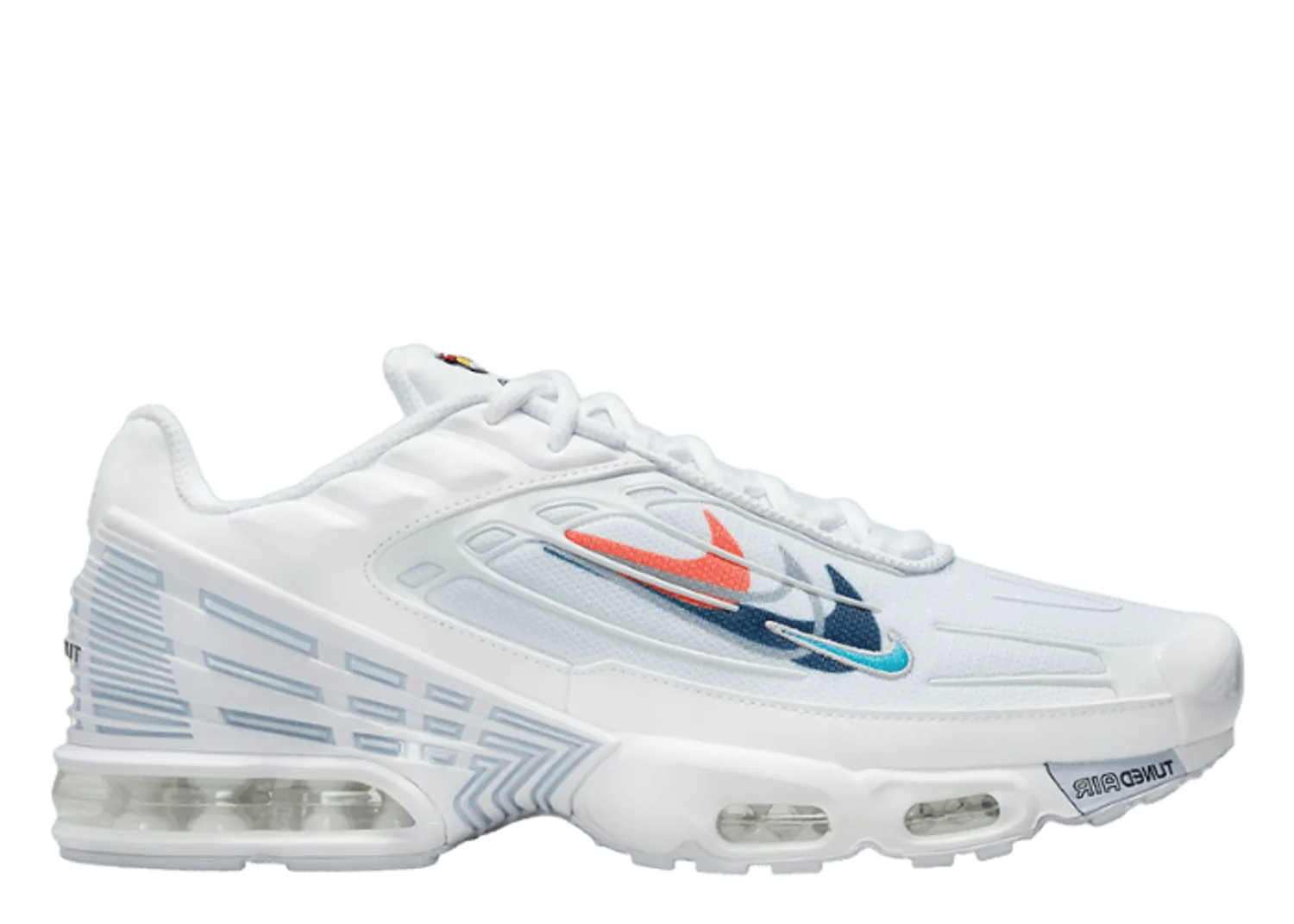 Nike Air Max Plus 3 Quadruple Swoosh White