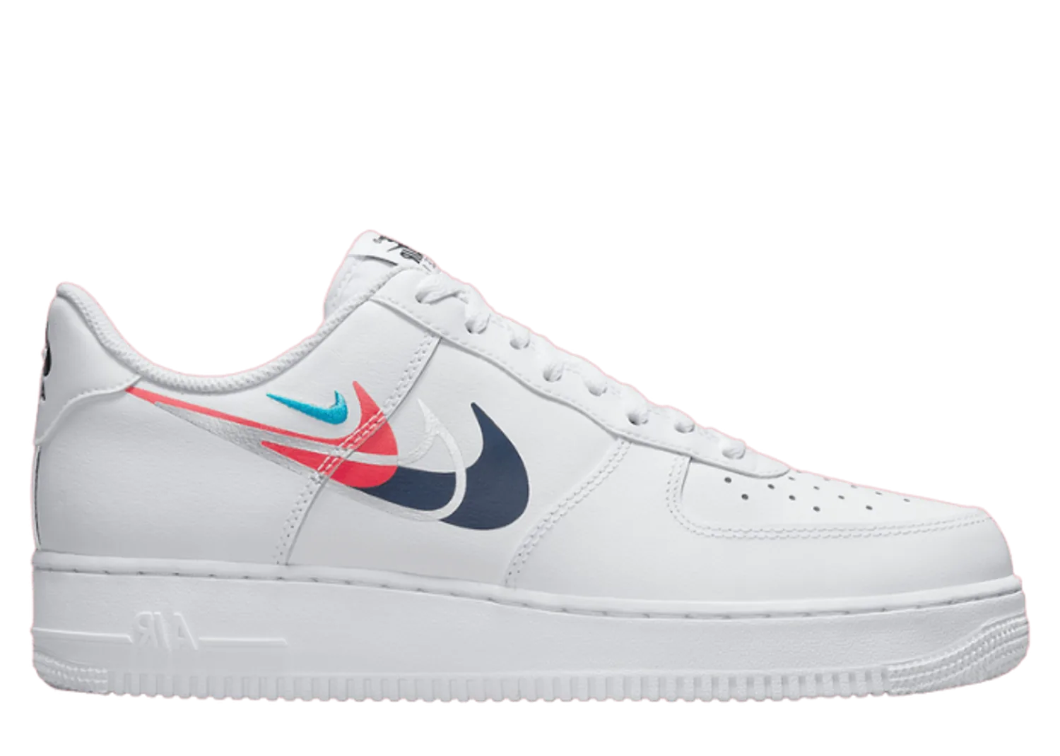 Nike Air Force 1 Low Quadruple Swoosh White