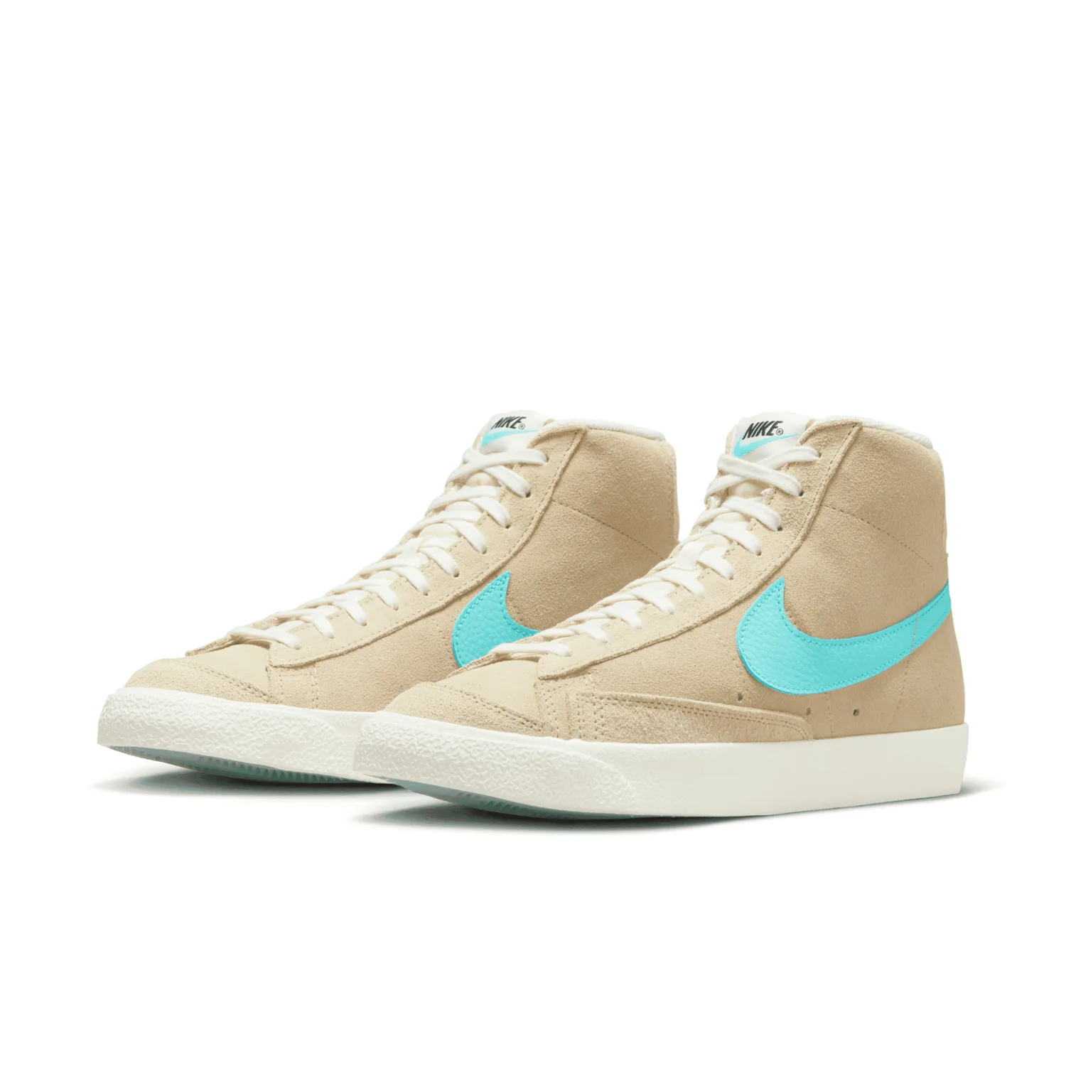 Nike Blazer Mid Tan Blue image 5
