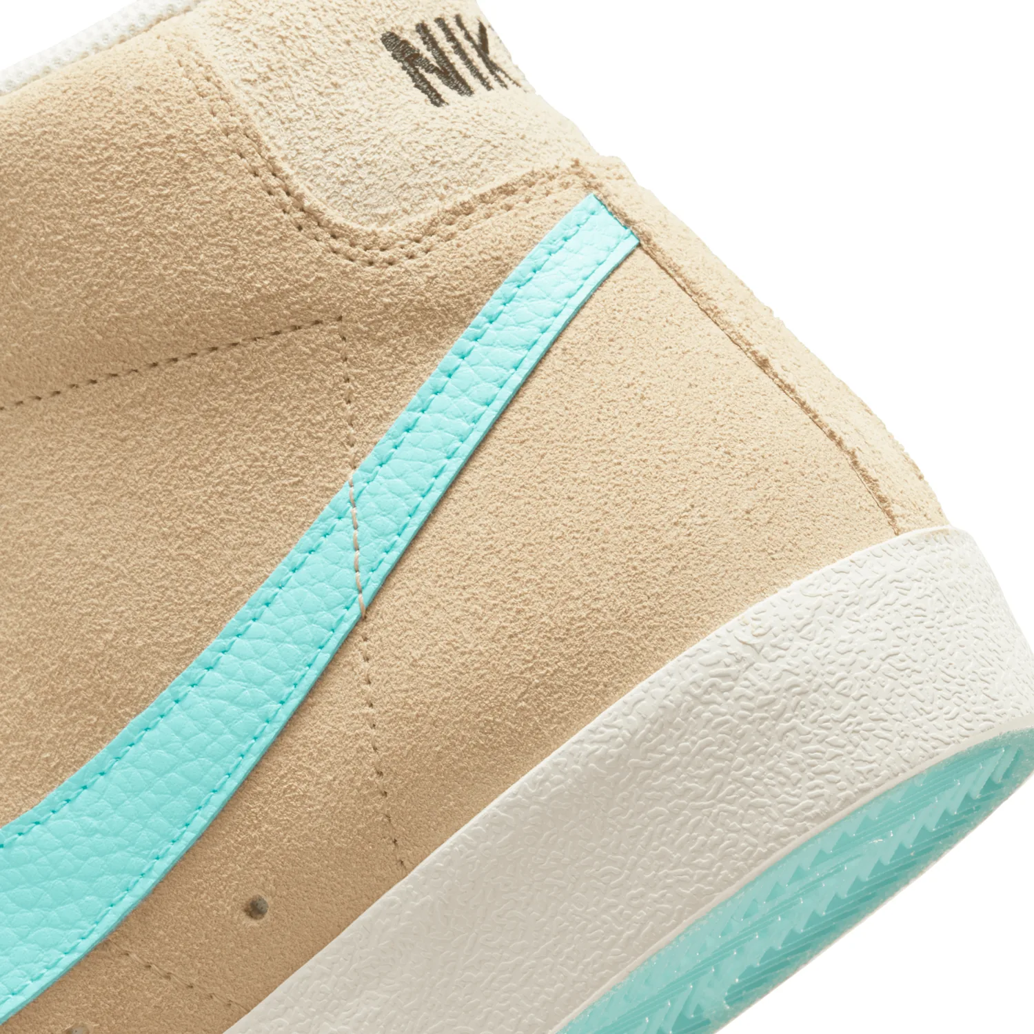 Nike Blazer Mid Tan Blue image 8