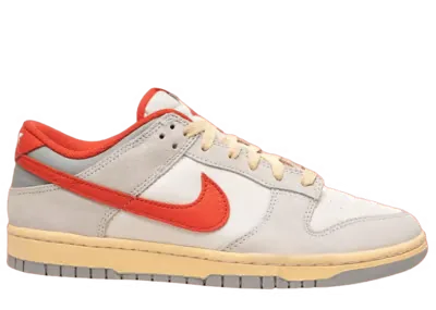 Nike Dunk Low Athletic Department Photon Dust Picante Red
