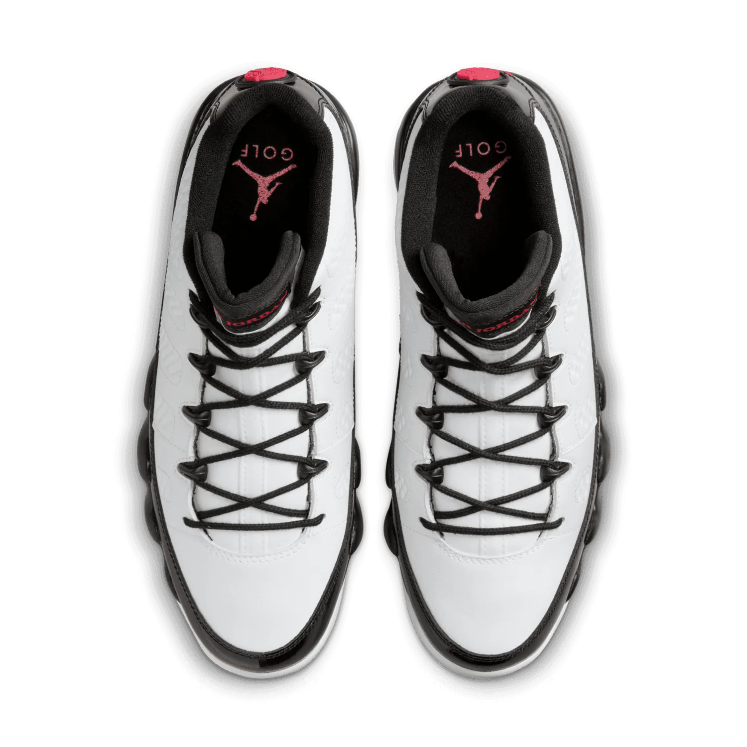 Air Jordan 9 Golf White Black image 2