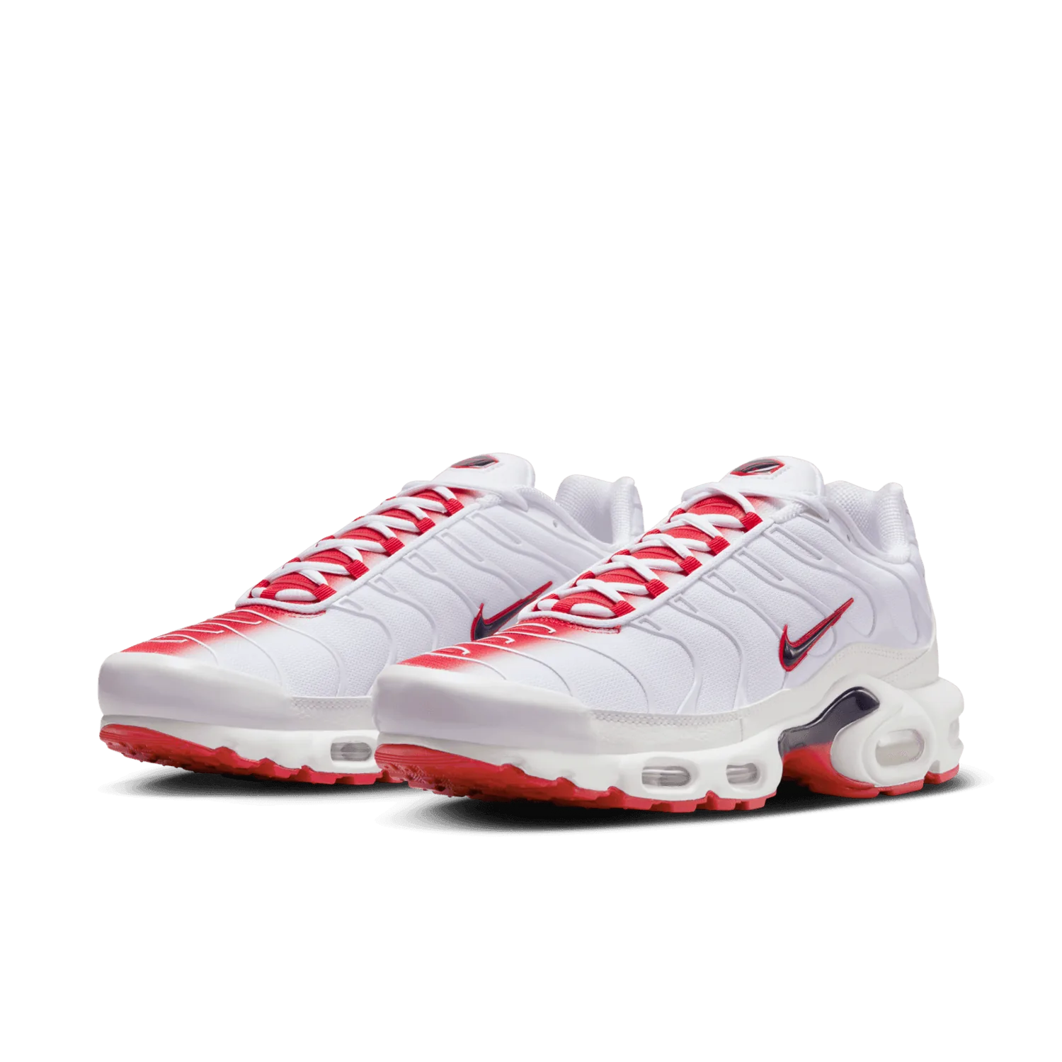 Nike Air Max Plus White Red Navy image 4