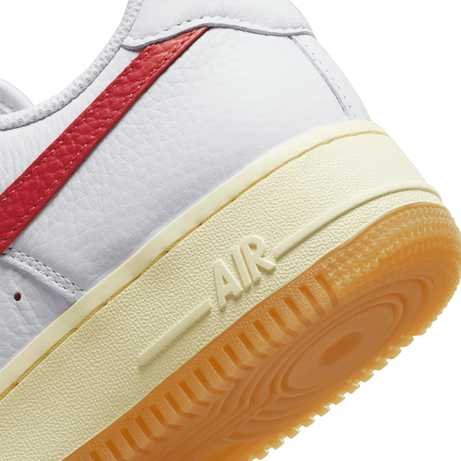 Nike Air Force 1 Low White Red Coconut Milk image 7