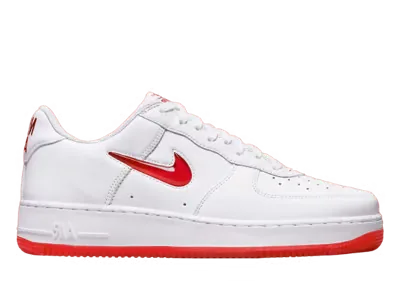 Nike Air Force 1 Low Jewel White Red