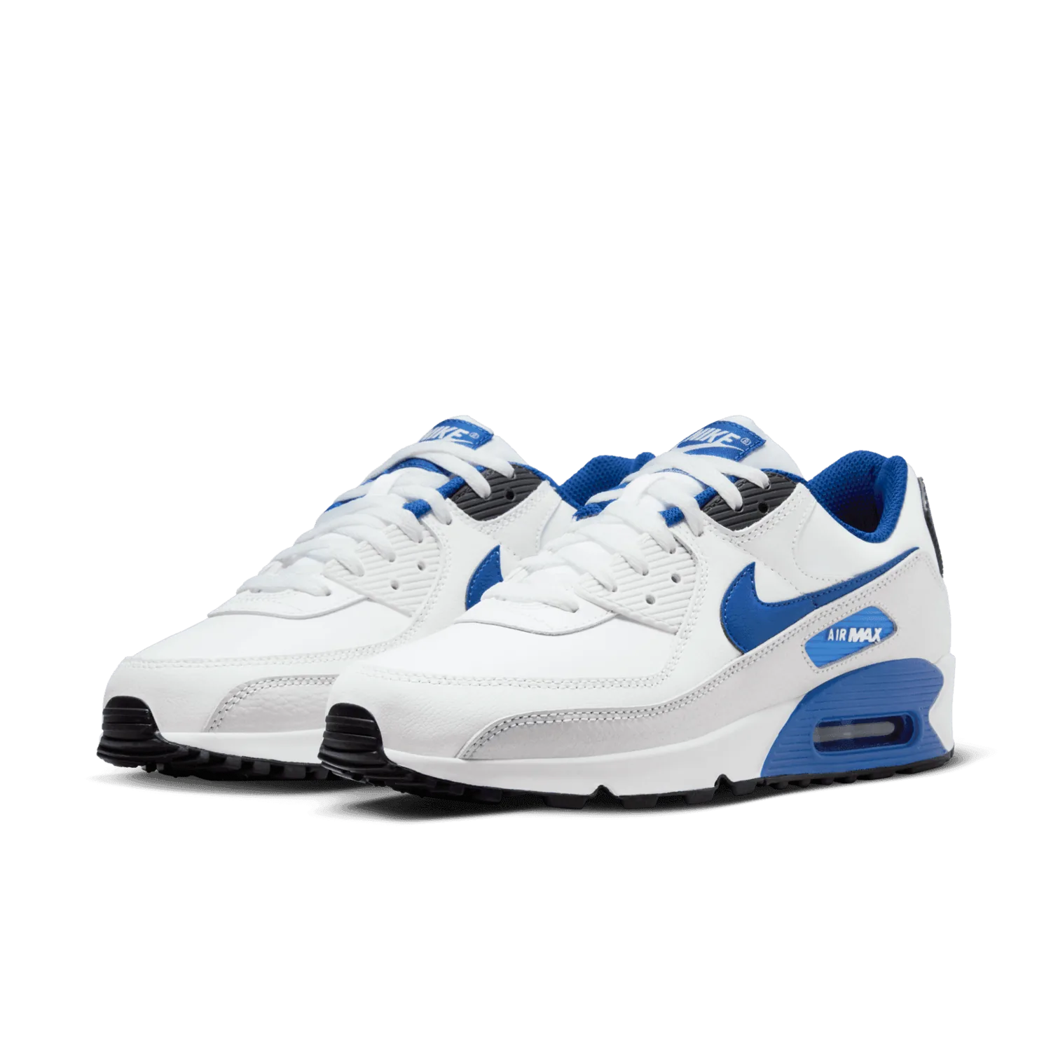 Nike Air Max 90 White Black Royal image 4