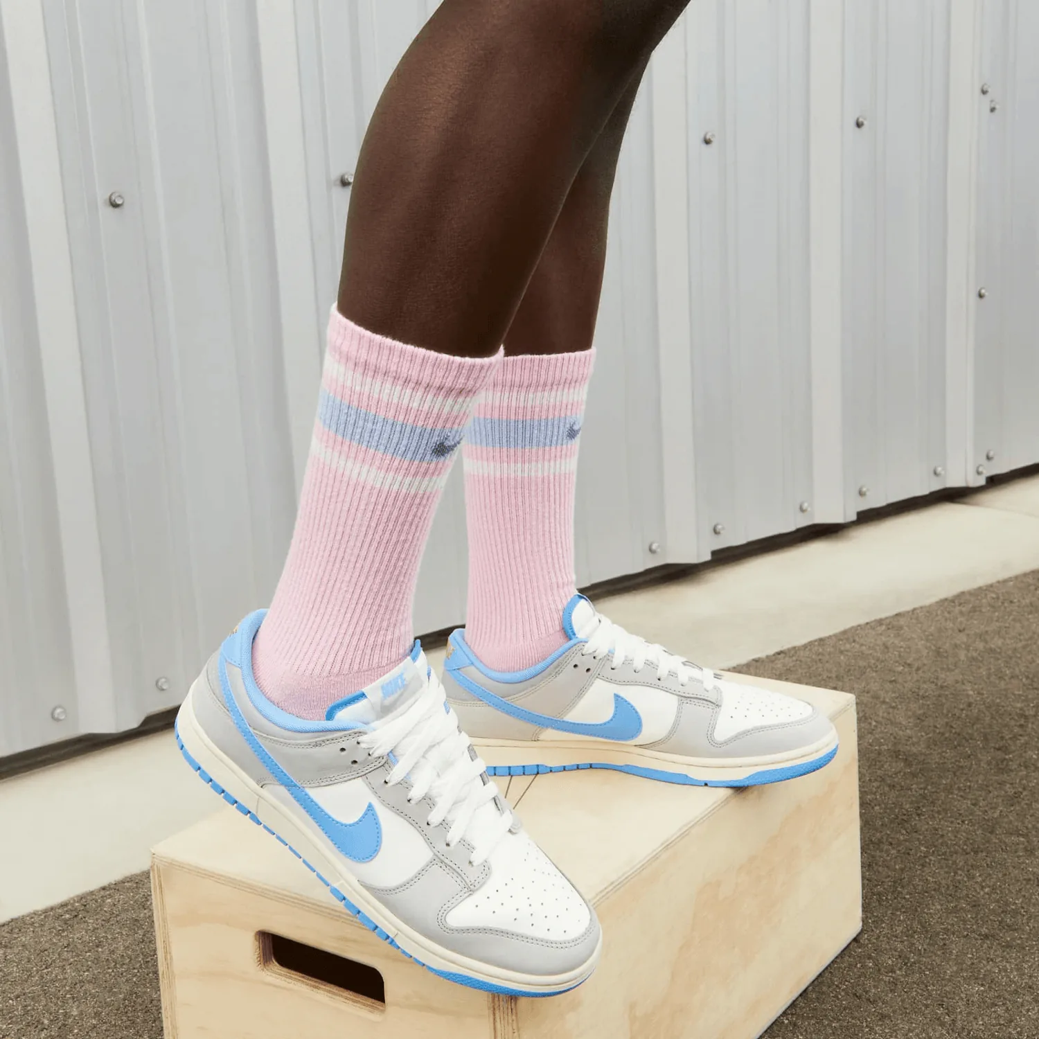 Nike Dunk Low Athletic Department Sail University Blue image 2