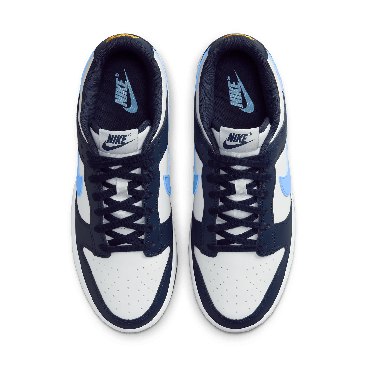 Nike Dunk Low Navy White Uni Blue image 3