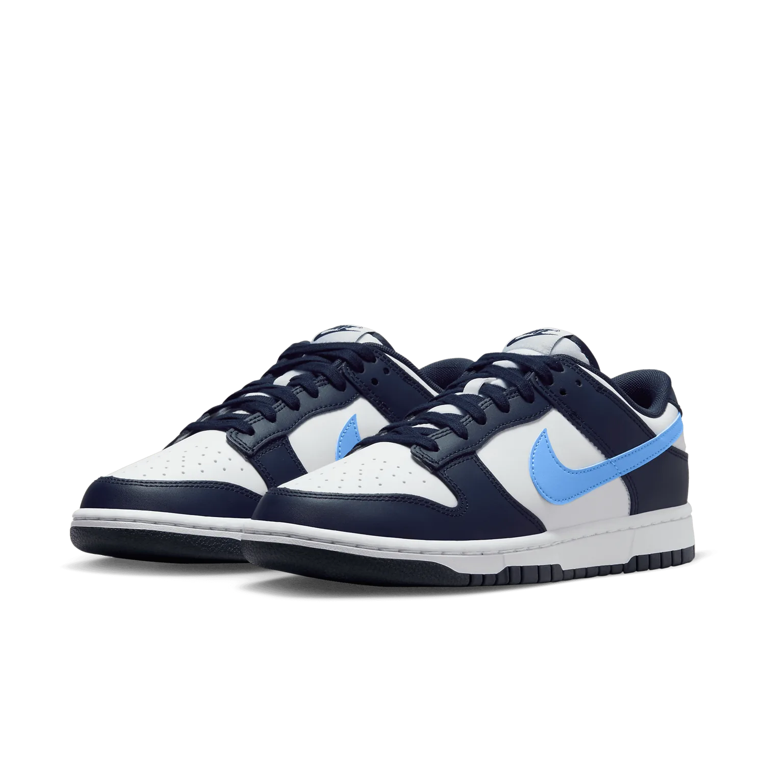 Nike Dunk Low Navy White Uni Blue image 4