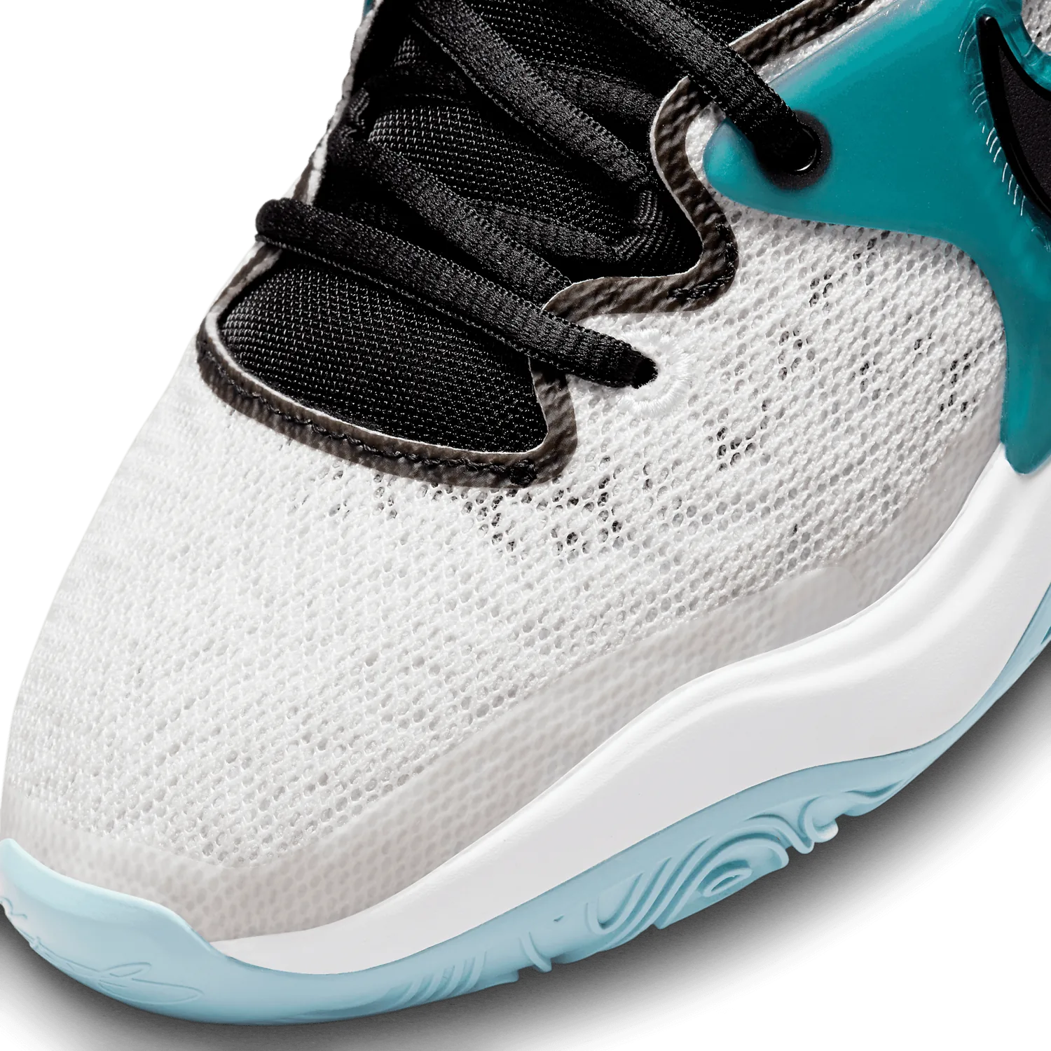 Nike KD 15 White Black Teal image 6