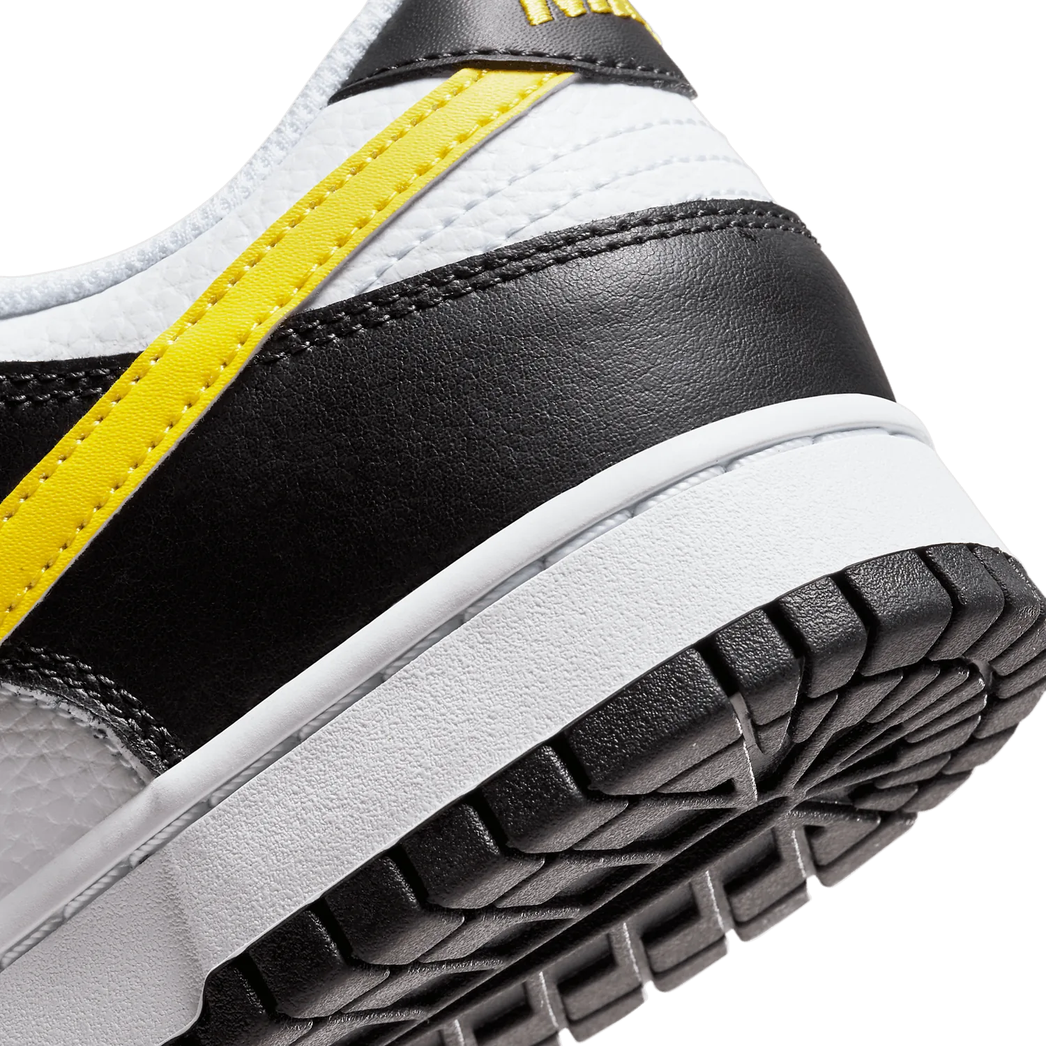 Nike Dunk Low White Black Yellow image 7