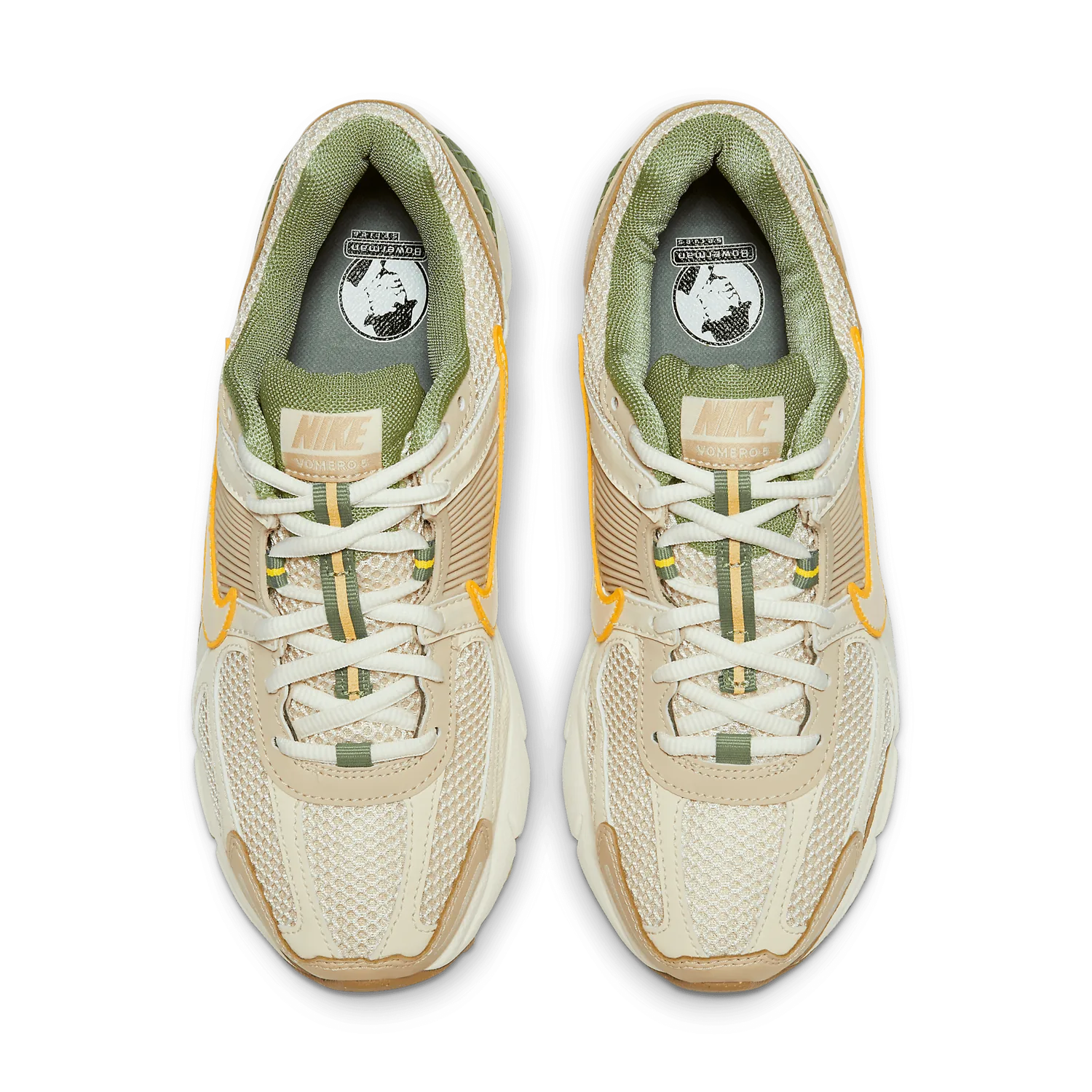 Nike Zoom Vomero 5 Sail Laser Orange Olive image 3