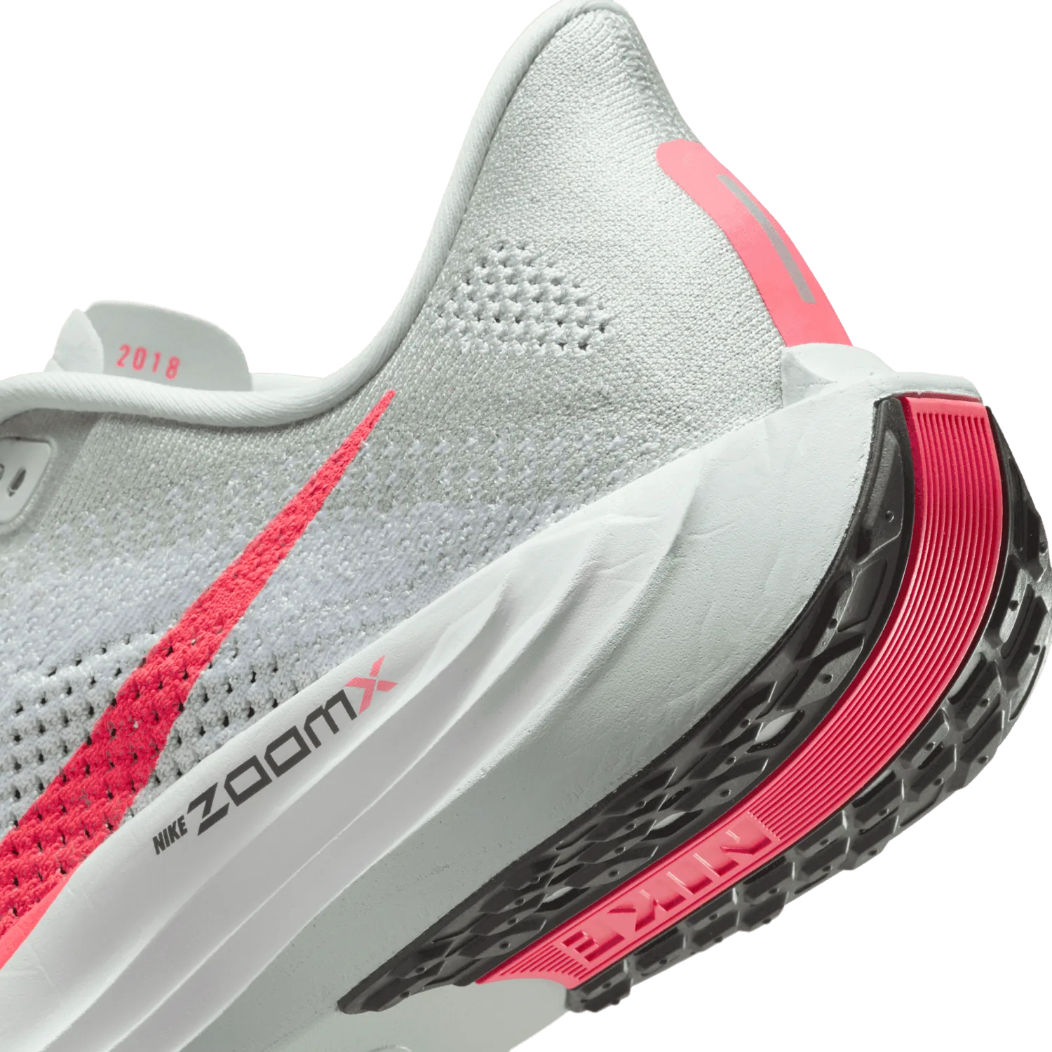Nike Pegasus Plus Barely Grey Hot Punch image 6