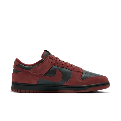 Nike Dunk Low Black Dark Team Red