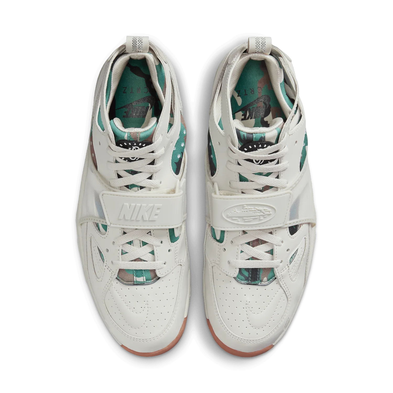 Nike Air Trainer Huarache Corteiz Light Bone image 3